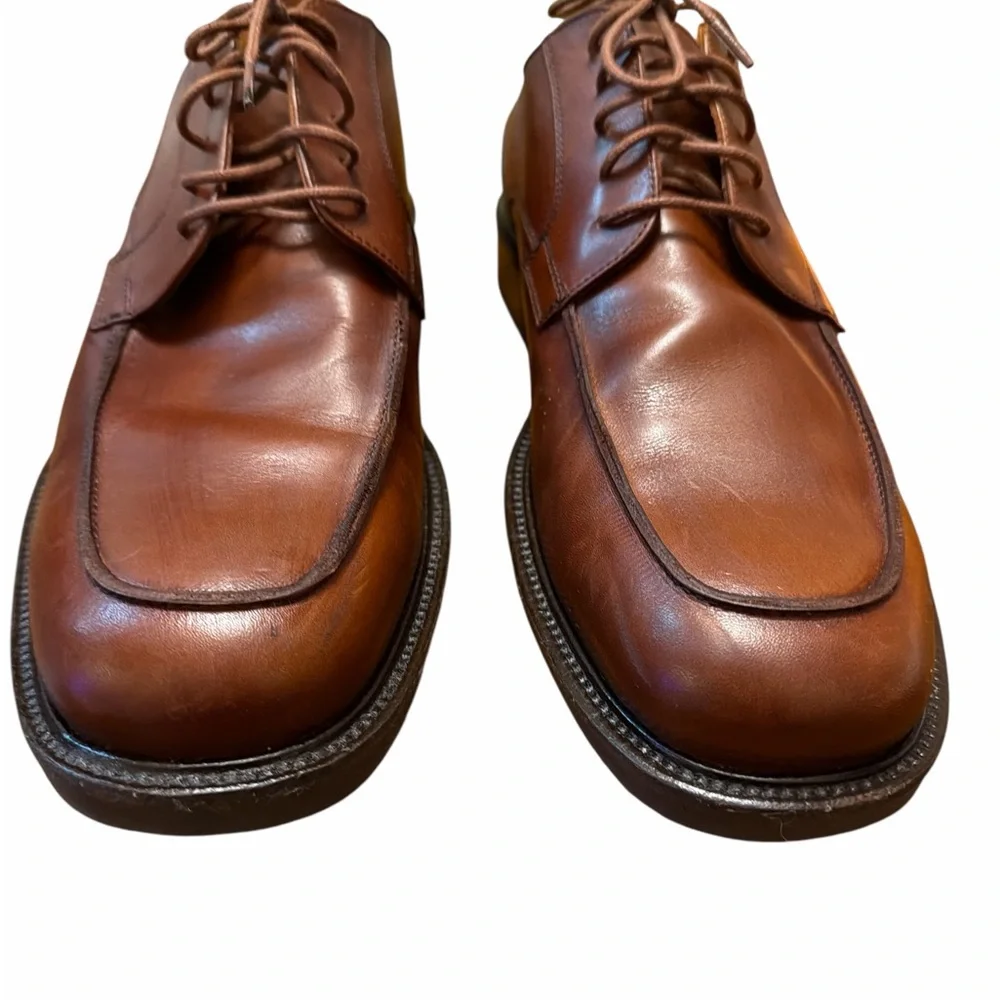 Johnston & Murphy Italian Leather Men’s Dress Shoes Brown 11.5